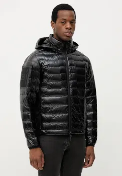 BOSS Green geaca de puf culoarea negru, de tranzitie, 50541299 imagine