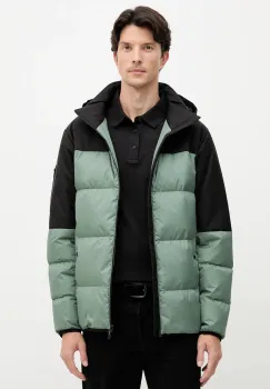 BOSS Green geaca de puf culoarea verde, de iarna, 50548693 imagine