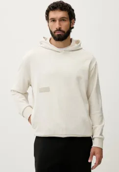 BOSS Green hanorac cu gluga pentru barbati cu bumbac SW_Hoodie imagine