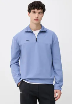 BOSS Green hanorac pentru barbati, cu bumbac imagine