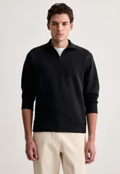 BOSS Green  hanorac pentru barbati cu bumbac Sweat imagine