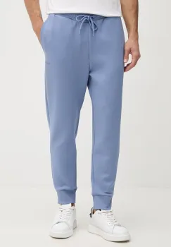 BOSS Green pantaloni de trening masculini din bumbac cu elastan imagine