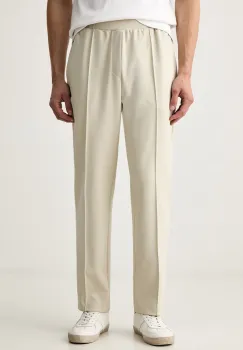 BOSS Green pantaloni de trening pentru barbati cu bumbac JT_Network Tapered imagine