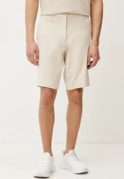 BOSS Green pantaloni scurti barbati, culoarea bej, 50511436 imagine