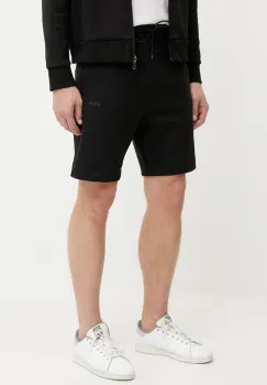 BOSS Green pantaloni scurti barbati, culoarea negru, 50530051 imagine