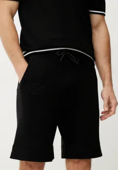 BOSS Green pantaloni scurti barbati, culoarea negru, 50537163 imagine