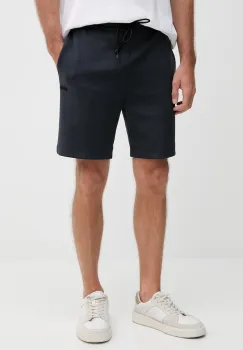 BOSS Green pantaloni scurti culoarea bleumarin, 50543091 imagine