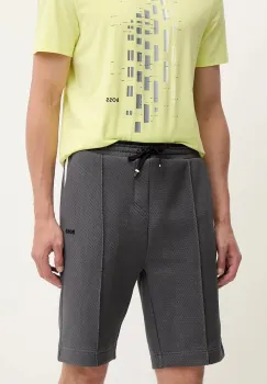 BOSS Green pantaloni scurti culoarea gri, 50543146 imagine