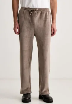 BOSS Green  pantaloni straight pentru barbati din catifea reiata JT_Cord Long imagine