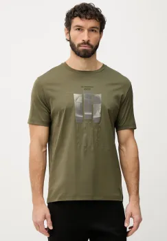 BOSS Green tricou barbati bumbac BOSS X PORSCHE imagine