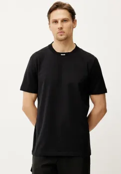 BOSS Green tricou barbati, culoarea negru, neted, 50537836 imagine
