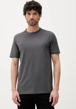 BOSS Green tricou culoarea bej, cu imprimeu, 50506373 imagine