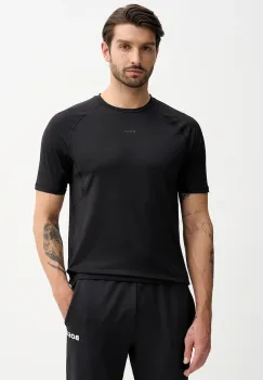 BOSS Green tricou culoarea negru, cu imprimeu, 50531240 imagine