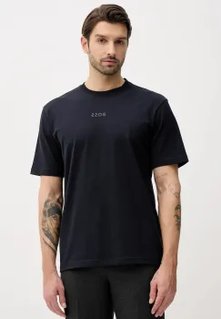 BOSS Green tricou din bumbac Tee 10 culoarea negru, cu imprimeu, 50519368 imagine