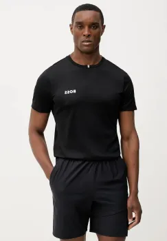 BOSS Green tricou TS_TOC Spin Training culoarea negru, cu imprimeu, 50554543 imagine