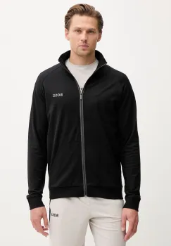 BOSS hanorac cu fermoar barbatesc din bumbac Authentic Jacket Z imagine