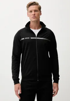 BOSS hanorac de bumbac culoarea negru, cu imprimeu, 50550561 imagine