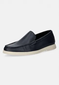 BOSS mocasini de piele Sienne imagine
