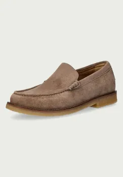 BOSS mocasini pentru barbati din piele intoarsa Kope imagine