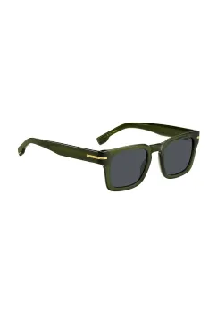 BOSS ochelari de soare barbati, culoarea negru, BOSS 1625 S imagine