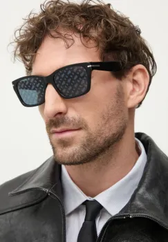 BOSS ochelari de soare barbati, culoarea negru, BOSS 1739/F/SK imagine