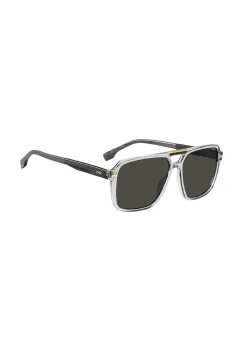 BOSS ochelari de soare culoarea gri, BOSS 1766/S imagine
