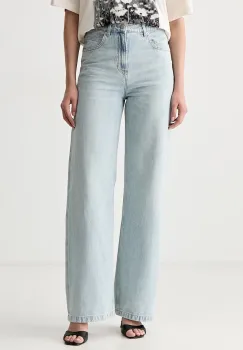 BOSS Orange blugi wide leg pentru femei C_MARLENE HR 12 imagine