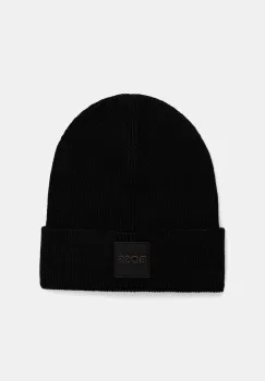 BOSS Orange caciula de lana culoarea negru, 50546155 imagine