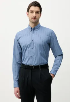 BOSS Orange camasa din bumbac barbati, cu guler button-down, regular, 50537368 imagine
