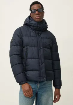 Boss Orange geaca barbati, culoarea albastru marin, de iarna, 50528573 imagine