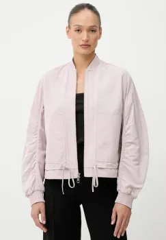 BOSS Orange geaca bomber culoarea roz, de tranzitie, 50540991 imagine