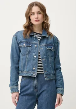 Boss Orange geaca jeans femei, de tranzitie, 50530831 imagine