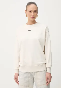 BOSS Orange hanorac oversized pentru femei din bumbac imagine