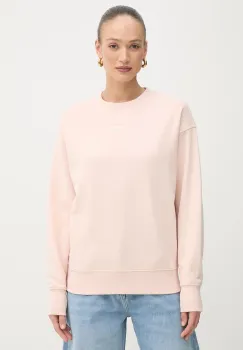 BOSS Orange hanorac oversized pentru femei din bumbac imagine