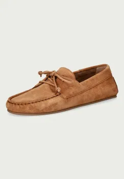 BOSS Orange mocasini pentru femei din piele intoarsa Fosca imagine