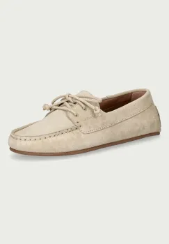 BOSS Orange mocasini pentru femei din piele intoarsa Fosca imagine