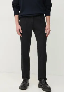 Boss Orange pantaloni barbati, culoarea negru, drept, 50529308 imagine