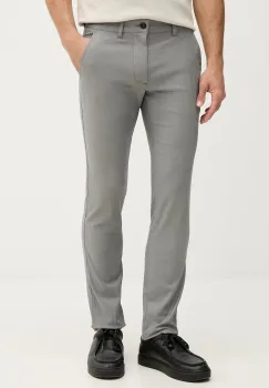 BOSS Orange pantaloni chinos pentru barbati cu bumbac Slim imagine