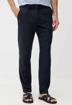 BOSS Orange pantaloni chinos pentru barbati din bumbac cu elastan Pleated imagine