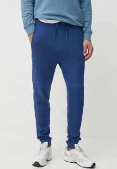 Boss Orange pantaloni de trening din bumbac melanj imagine