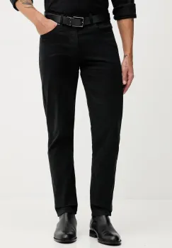 BOSS Orange pantaloni pantaloni chino negri pentru barbati 50549379 imagine