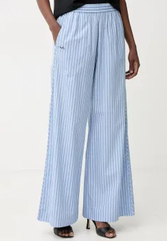 BOSS Orange pantaloni pentru femei, din bumbac C Tiplyn imagine
