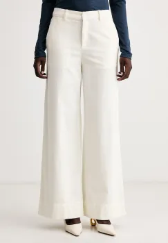 BOSS Orange  pantaloni pentru femei din catifea reiata C_Tacodi2-D imagine