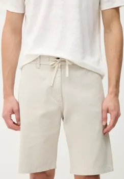 BOSS Orange pantaloni scurti barbati, culoarea bej, 50536883 imagine