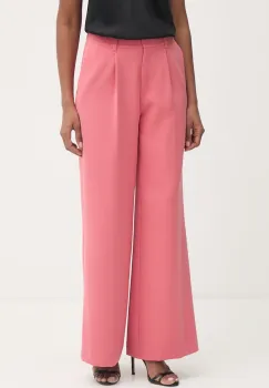 BOSS Orange pantaloni wide leg femei C_Tiwi2 imagine