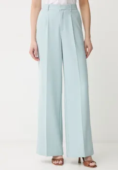 BOSS Orange pantaloni wide leg pentru femei C_Tiwi2 imagine