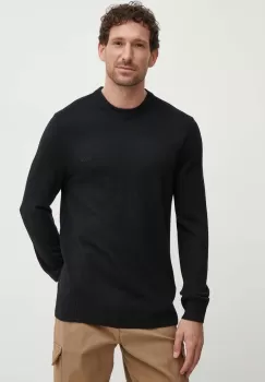 Boss Orange pulover de lana barbati, culoarea negru, light, 50501762 imagine