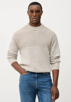 BOSS Orange pulover din amestec de lana Kartney culoarea bej, 50555873 imagine