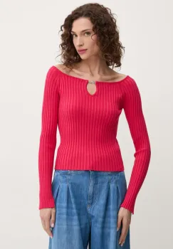 BOSS Orange pulover femei, culoarea roz, 50531462 imagine
