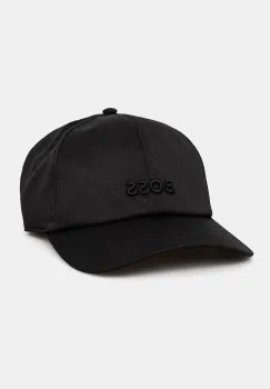 Boss Orange sapca culoarea negru, neted, 50519596 imagine